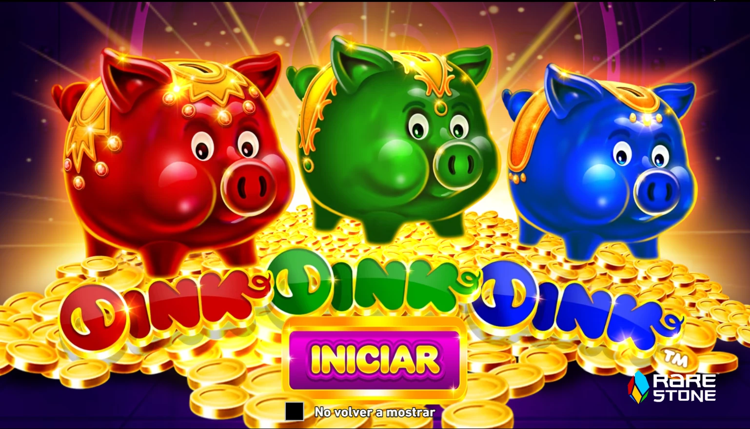 Logo de Oink Oink Oink en la pantalla de inicio